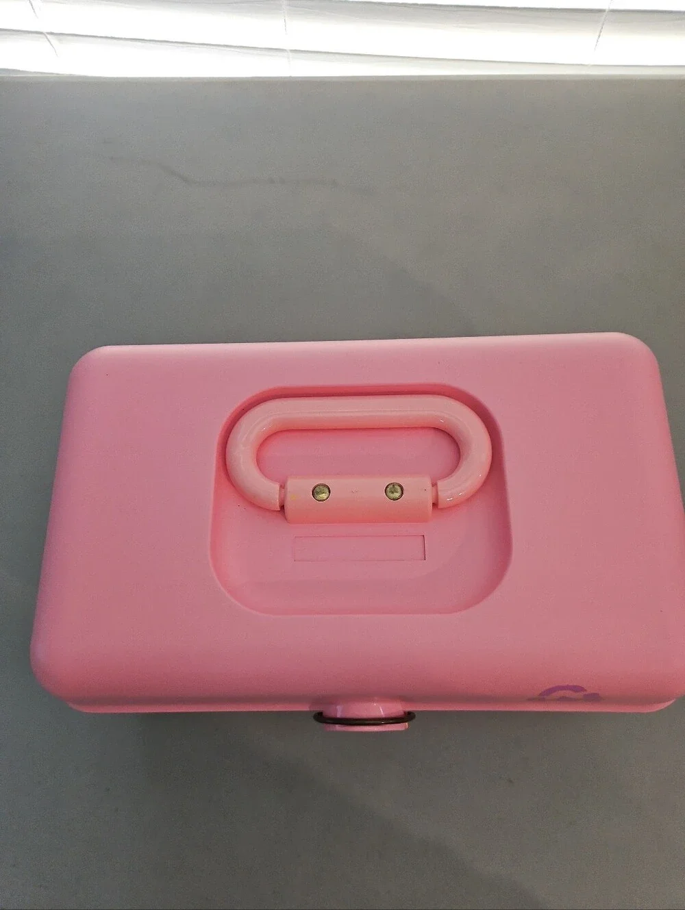 Y2k 1990s Pink Caboodles Cosmetic Box Organizer Plano Molding 2602 Swing Trays
